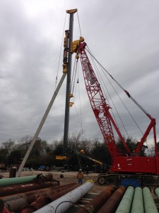 pile driving